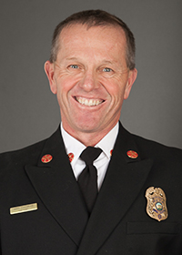 reno Fire Chief, Dave Cochran